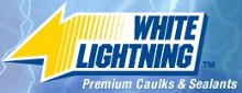 White Lightning Caulks, Sealants and Adhesives
